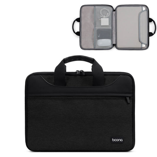 Baona BN-I003 Oxford Cloth Full Open Portable Waterproof Laptop Bag, Size: 11/12 inches(Black) - 10 - 11 inch by Baona | Online Shopping South Africa | PMC Jewellery | Buy Now Pay Later Mobicred