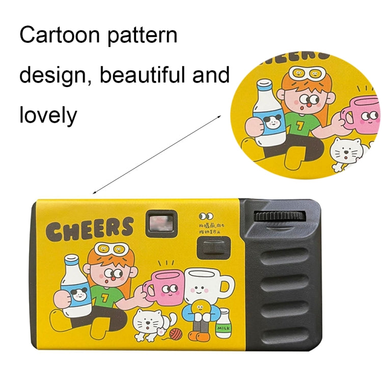 27pcs Click Retro Film Camera Waterproof Cartoon Decorative Stickers without Camera - Children Cameras by PMC Jewellery | Online Shopping South Africa | PMC Jewellery | Buy Now Pay Later Mobicred