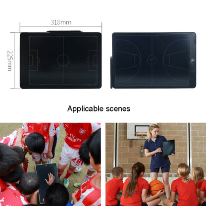 Electronic LCD Football Basketball Teaching Competition Explanation Board, Style: 15 inch Basketball - Others by PMC Jewellery | Online Shopping South Africa | PMC Jewellery