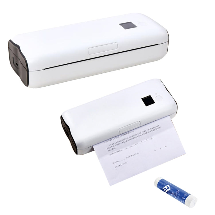 Home Small Phone Office Wireless Wrong Question Paper Student Portable Thermal Printer, Style: Bluetooth Edition+100pcs A4 Paper - Printer by PMC Jewellery | Online Shopping South Africa | PMC Jewellery | Buy Now Pay Later Mobicred