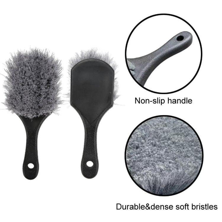 Multi-functional Wheel Washing Brush Carpet Cleaning Soft Brush, Color: Gray - Car washing supplies by PMC Jewellery | Online Shopping South Africa | PMC Jewellery | Buy Now Pay Later Mobicred