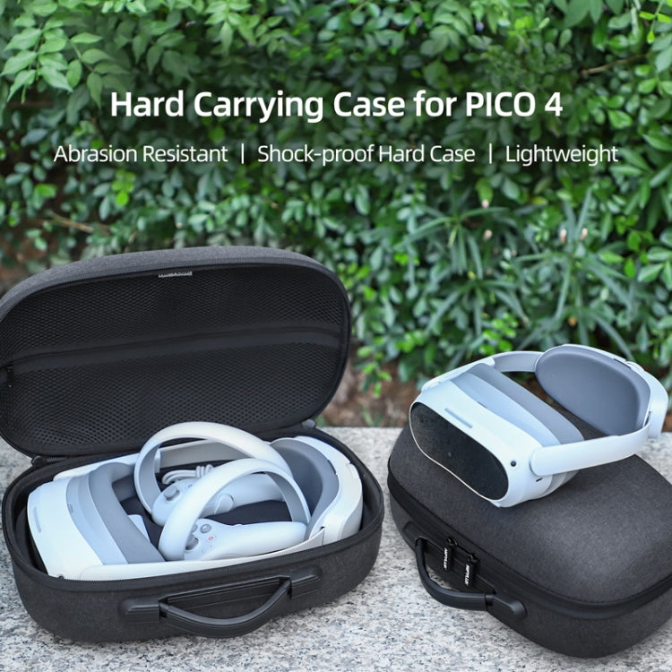 For PICO 4 Hifylux PC-BF16 VR Glasses All-in-one Headwear Protective Storage Bag(Black) - VR Accessories by Hifylux | Online Shopping South Africa | PMC Jewellery | Buy Now Pay Later Mobicred