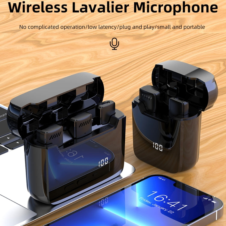 S11 Single Microphone USB-C/Type-C Interface Wireless Lavalier Noise Canceling Microphone with Charging Case - Microphone by PMC Jewellery | Online Shopping South Africa | PMC Jewellery | Buy Now Pay Later Mobicred