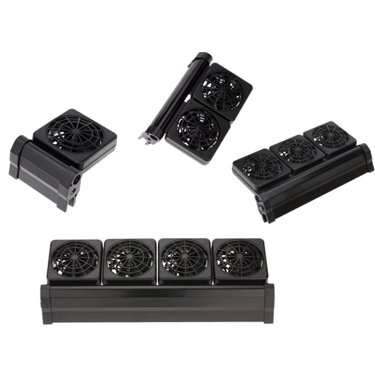 Fish Tank Cooling Fan Cooling Silent Aquarium Fan, Specification: 3 Head US Plug - Fish Tanks & Accessories by PMC TechLife | Online Shopping South Africa | PMC TechLife | Buy Now Pay Later Mobicred