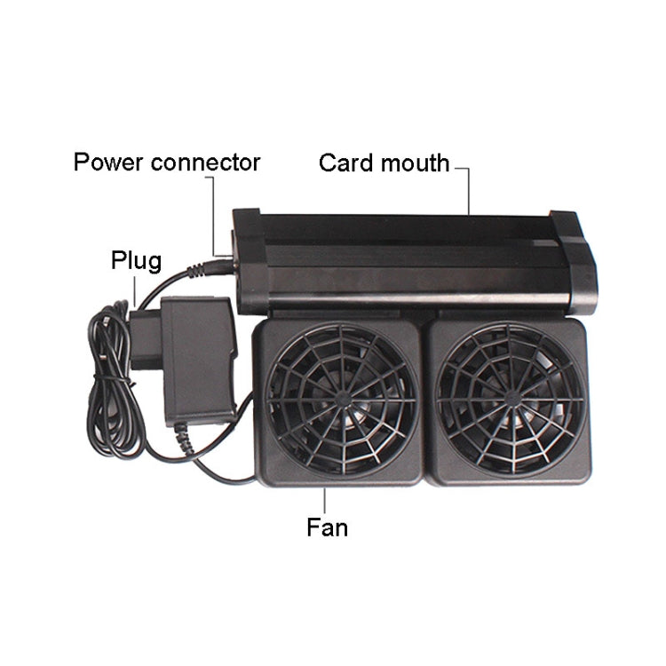 Fish Tank Cooling Fan Cooling Silent Aquarium Fan, Specification: 3 Head US Plug - Fish Tanks & Accessories by PMC TechLife | Online Shopping South Africa | PMC TechLife | Buy Now Pay Later Mobicred