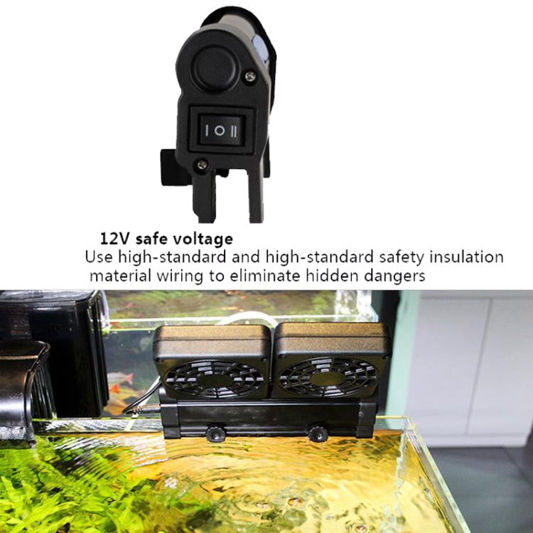 Fish Tank Cooling Fan Cooling Silent Aquarium Fan, Specification: 3 Head EU Plug - Fish Tanks & Accessories by PMC TechLife | Online Shopping South Africa | PMC TechLife | Buy Now Pay Later Mobicred
