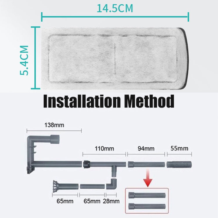 Jeneca XP-03 Small Aquarium External Waterfall Filter, CN Plug - free shipping - PMc TechLife - Order now!