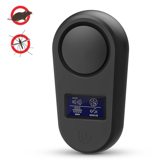 High Power Display Ultrasonic Mouse Repellent Mosquito Repellent Home Intelligent Insect Repellent AU Plug(Black) - Repellents by PMC Jewellery | Online Shopping South Africa | PMC Jewellery | Buy Now Pay Later Mobicred