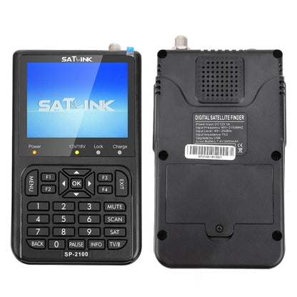 SATLINK SP-2100 HD Finder Meter Handheld Satellite Meter(EU Plug) - Satellite Finder by SATLINK | Online Shopping South Africa | PMC Jewellery | Buy Now Pay Later Mobicred