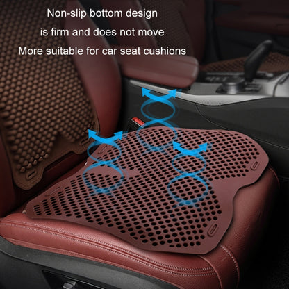 Silicone Car Seat Cushion Summer Breathable Cool Pad, Color: Rear Cushion Gray - Seat Accessories by PMC Jewellery | Online Shopping South Africa | PMC Jewellery | Buy Now Pay Later Mobicred