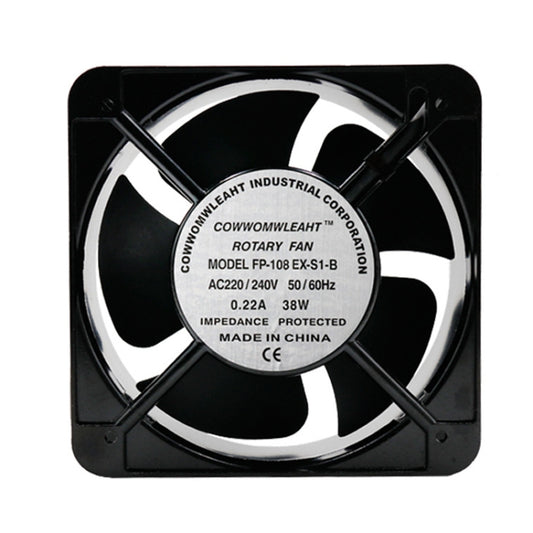 220V 38W 15cm Roller Chassis Electrical Cabinet Shaft Oil Bearing Fan - Fan Cooling by PMC Jewellery | Online Shopping South Africa | PMC Jewellery | Buy Now Pay Later Mobicred