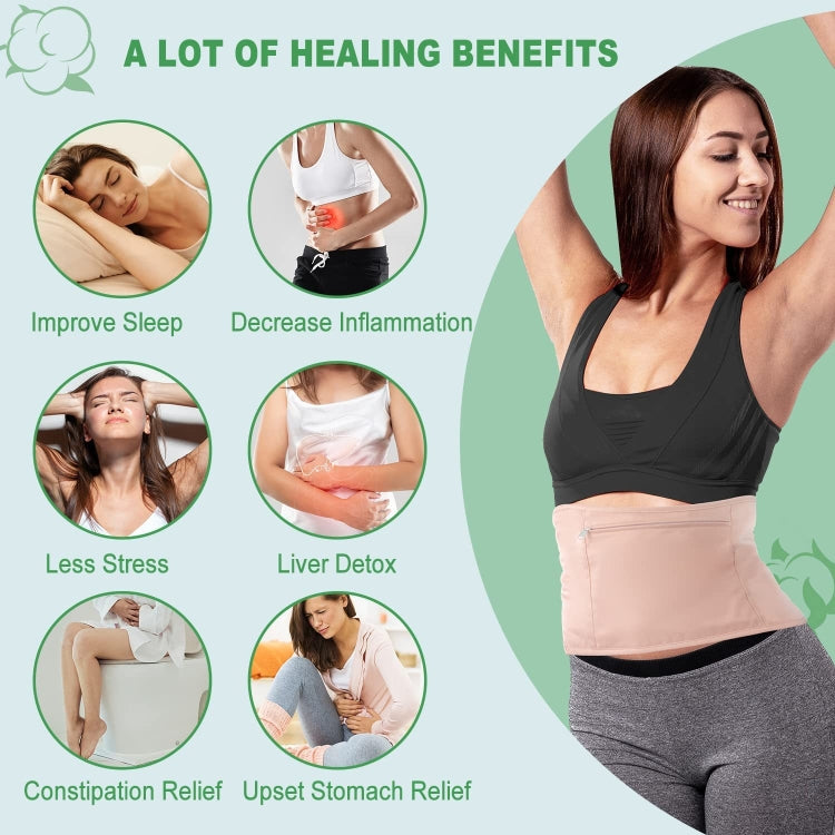 Waist Support Leak-proof Care Aid Package Sleep Conditioning Aids(White) - free shipping - PMC TechLife - Order now!