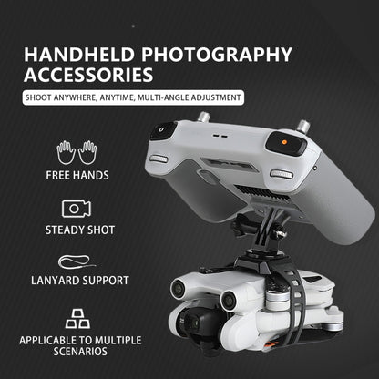 For DJI Mini 3 Pro RCSTQ Handheld Camera Device Remote Control Fixed Body Grip Kit 1 - Holder Series by RCSTQ | Online Shopping South Africa | PMC Jewellery | Buy Now Pay Later Mobicred