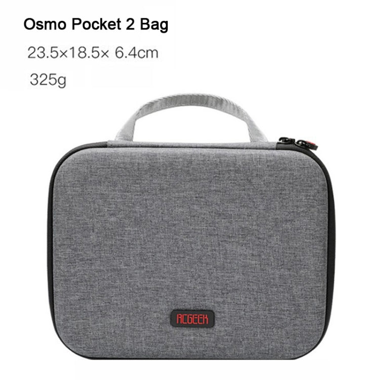 For DJI Osmo Pocket 2 RCSTQ Head Accessory Storage Bag - Case & Bags by RCSTQ | Online Shopping South Africa | PMC Jewellery | Buy Now Pay Later Mobicred