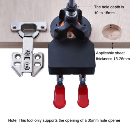 8 In 1 Aluminum Alloy 35mm Hinge Opener Hinge Punch Positioning Tool - Others by PMC Jewellery | Online Shopping South Africa | PMC Jewellery