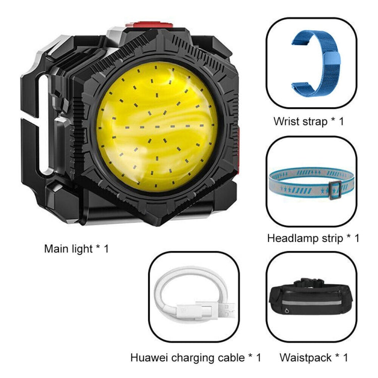 3 in 1 Mini Flashlight Wrist Light Headlight Waist Bag Light - Mini Flashlight by PMc TechLife | Online Shopping South Africa | PMc TechLife | Buy Now Pay Later Mobicred