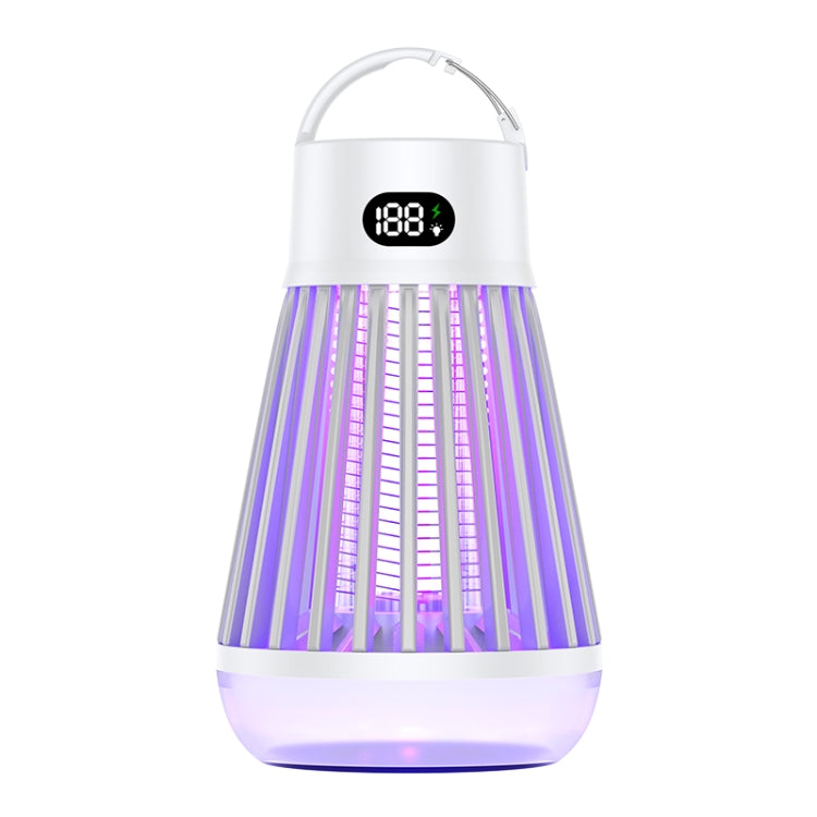 J03 Multi-Functional Digital Display Electric Mosquito Light Portable Home And Outdoor Camping Mosquito Killer(White) - Repellents by PMC Jewellery | Online Shopping South Africa | PMC Jewellery | Buy Now Pay Later Mobicred