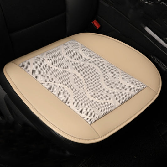 Summer Ventilation Refrigeration USB Car Seat Cushion(Beige) - Seat Accessories by PMC Jewellery | Online Shopping South Africa | PMC Jewellery | Buy Now Pay Later Mobicred