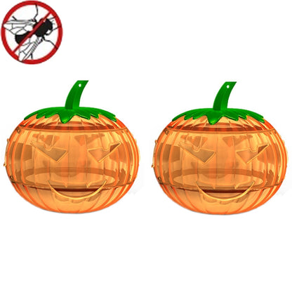 SJZ060 2pcs/set Pumpkin Shaped Fruit Fly Traps Fruit Fly Trap Bee Trap(Orange) - Traps by PMC Jewellery | Online Shopping South Africa | PMC Jewellery | Buy Now Pay Later Mobicred