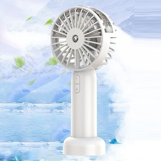 Handheld Spray Fan USB Portable Outdoor Mini Desktop Cold Air Humidification Fan(White) - Electric Fans by PMC Jewellery | Online Shopping South Africa | PMC Jewellery | Buy Now Pay Later Mobicred