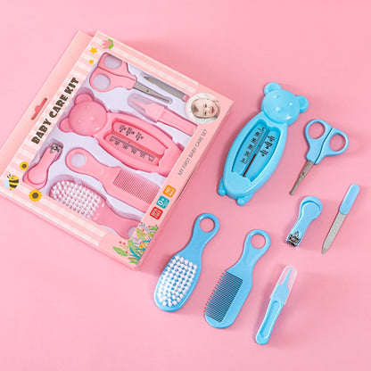 7 in 1 Baby Care Set Baby Daily Cleaning Tools Kit(Blue) - Baby Care by PMC Jewellery | Online Shopping South Africa | PMC Jewellery