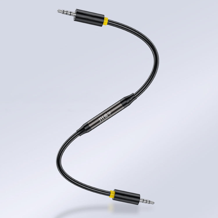 1m JINGHUA 3.5mm Cable Audio Conversion Microphone Two-way Transcriber - Audio Adapter by JINGHUA | Online Shopping South Africa | PMC TechLife | Buy Now Pay Later Mobicred