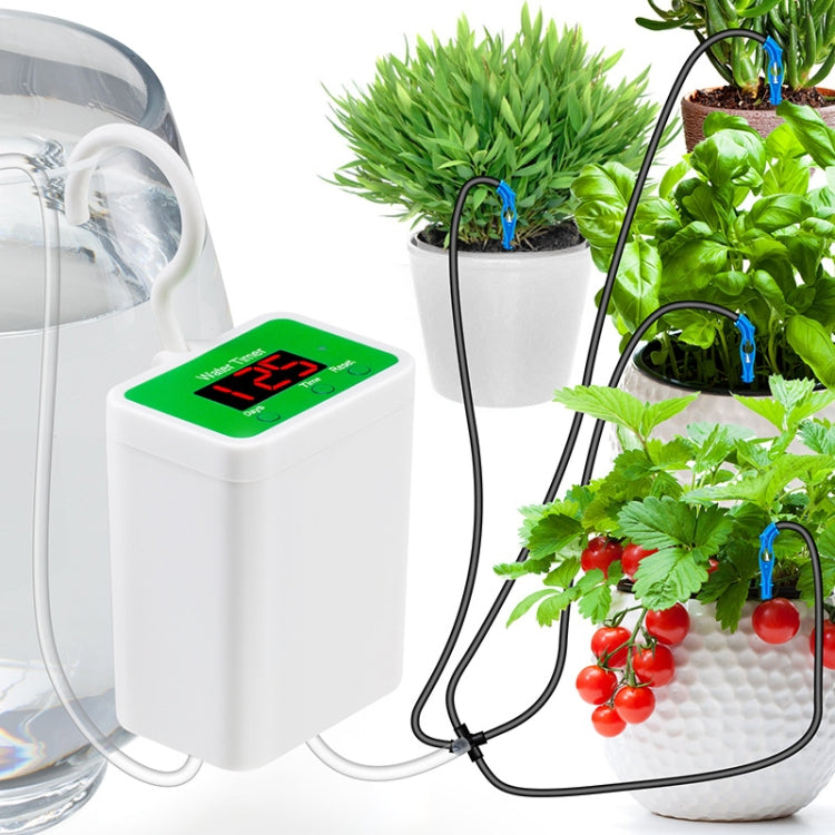 Household Intelligent Drip Irrigation Automatic Watering Timing Machine, Specification: Water 4 Potted Plants - free shipping - PMc TechLife - Order now!