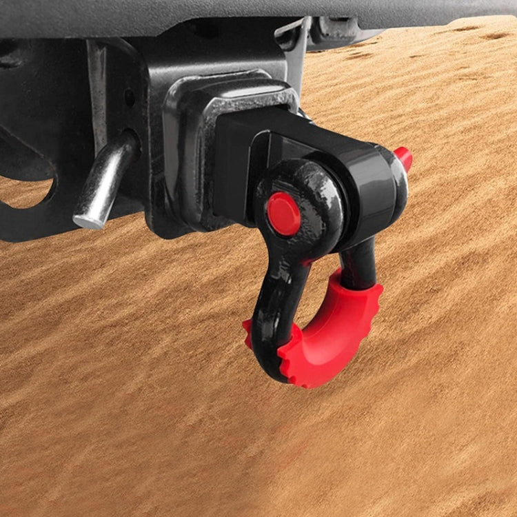 Solid Trailer Arm Off-Road Vehicle Rear Bumper Modified Traction Connector, Color: Black Red - Towing Bars by PMC Jewellery | Online Shopping South Africa | PMC Jewellery | Buy Now Pay Later Mobicred