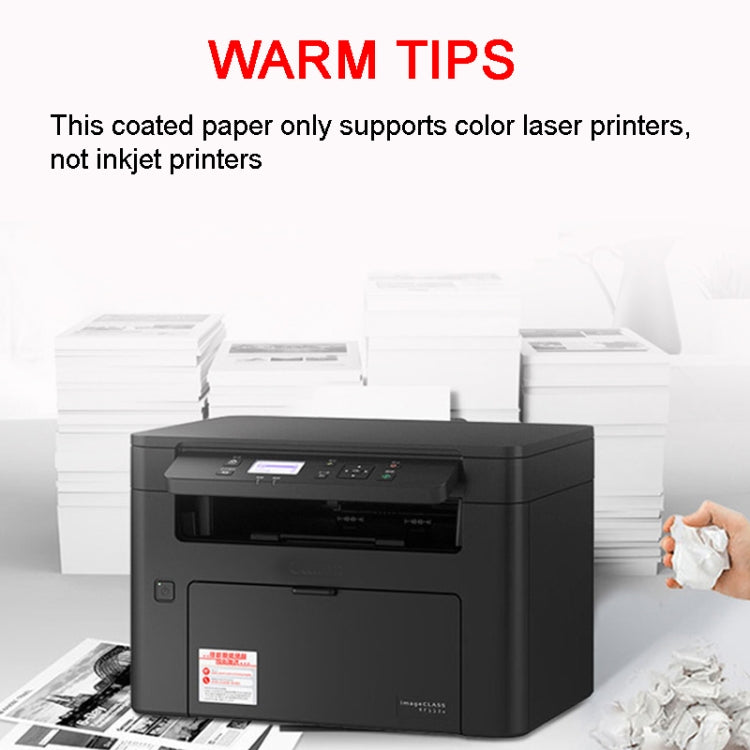 A4 100 Sheets Laser Printers Matte Photo Paper Supports Double-sided Printing for, Spec: 300gsm - Photo Paper by PMC TechLife | Online Shopping South Africa | PMC TechLife | Buy Now Pay Later Mobicred