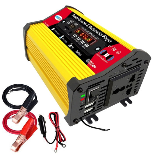 SOLIKE TECH 300W Modified Sine Wave Inverter with Bluetooth MP3/FM Multimedia Player 12V to 220V - Modified Square Wave by PMC Jewellery | Online Shopping South Africa | PMC Jewellery | Buy Now Pay Later Mobicred