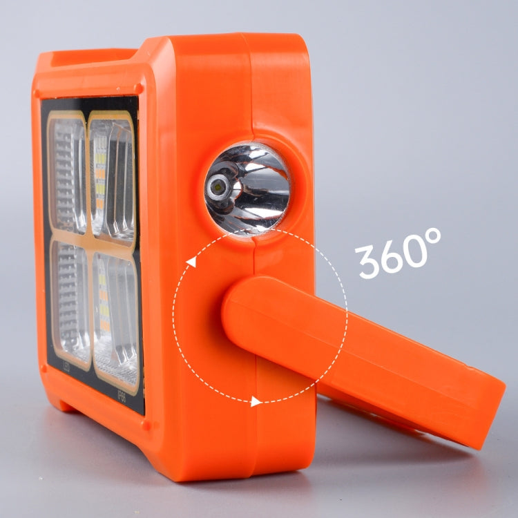 Solar Flood Light Portable Flashlight Emergency Work Light(Blue) - Floodlights by PMC TechLife | Online Shopping South Africa | PMC TechLife