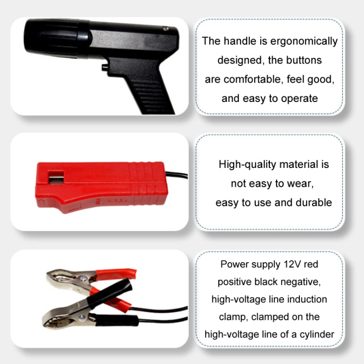 Automotive Petrol Engine Ignition Timing Light Xenon Lamp Strobe Tester - Ignition System by PMC Jewellery | Online Shopping South Africa | PMC Jewellery | Buy Now Pay Later Mobicred