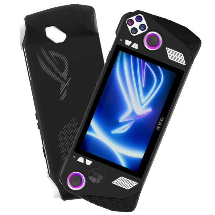 For ASUS Rog Ally Gaming Console Multicolor Silicone Case With 2 Button Caps(Gold) - Cases by PMC TechLife | Online Shopping South Africa | PMC TechLife | Buy Now Pay Later Mobicred