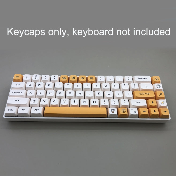 Fandai 126 Keys Sublimation Mechanical Keyboard PBT Keycaps - Silicone / Sticker by PMC Jewellery | Online Shopping South Africa | PMC Jewellery | Buy Now Pay Later Mobicred