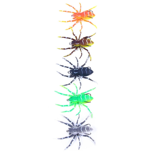 HENGJIA 8cm 7g Lua Spider Soft Bait Bionic Mimic Bait, Color: 5 Colors - Fishing Lures by HENGJIA | Online Shopping South Africa | PMC Jewellery | Buy Now Pay Later Mobicred