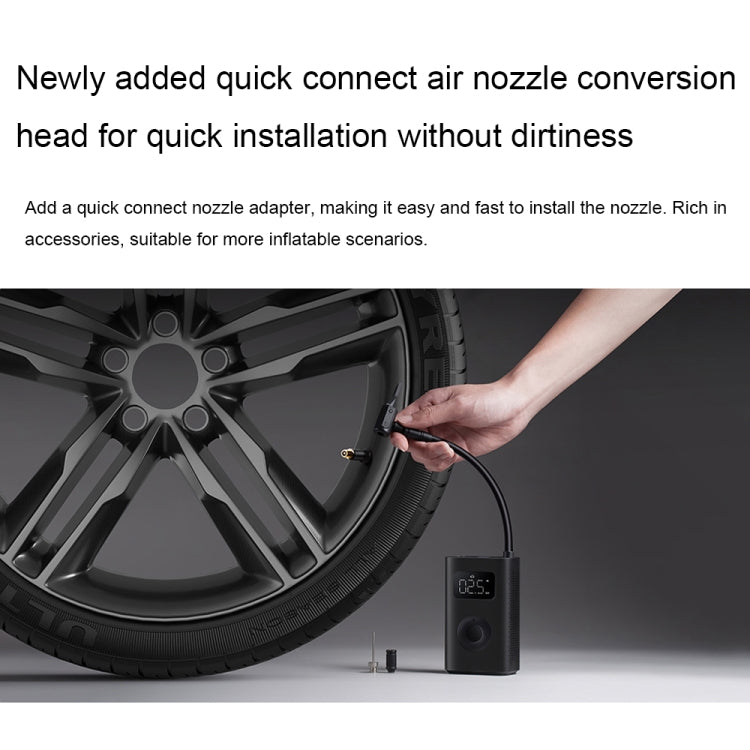 Xiaomi Mijia Portable Universal Car Air Pump Bicycle Tire Pump Electric Air Compressor(Air Pump 2) - Inflatable Pump by Xiaomi Mijia | Online Shopping South Africa | PMC Jewellery