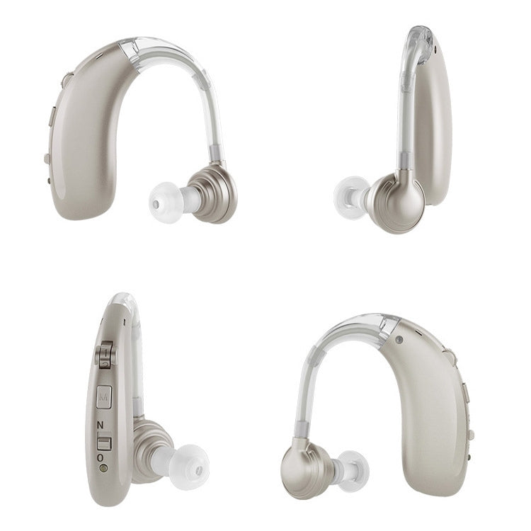 USB Charging Earhook Noise Reduction Hearing Aid Sound Amplifier(Black) - Hearing Aids by PMC TechLife | Online Shopping South Africa | PMC TechLife | Buy Now Pay Later Mobicred
