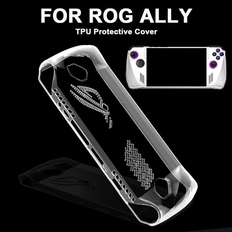 For ASUS ROG ALLY Protective Case Game Console Anti-drop Cover(Transparent Black) - Accessories by PMC Jewellery | Online Shopping South Africa | PMC Jewellery