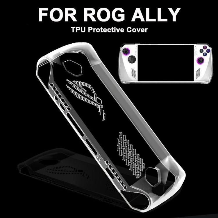 For ASUS ROG ALLY Protective Case Game Console Anti-drop Cover(Transparent White) - Accessories by PMC Jewellery | Online Shopping South Africa | PMC Jewellery