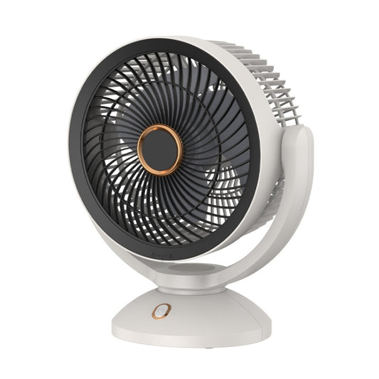 Desktop Air Circulation Upright Night Light Fan Household Rotatable Turbo Fan, Style: Plug-in Model - Electric Fans by PMC Jewellery | Online Shopping South Africa | PMC Jewellery | Buy Now Pay Later Mobicred