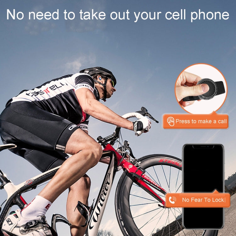 For ZELLO Wireless Bluetooth Push Button Car Riding Transmitter(Black) - Bluetooth Car Kits by PMC TechLife | Online Shopping South Africa | PMC TechLife