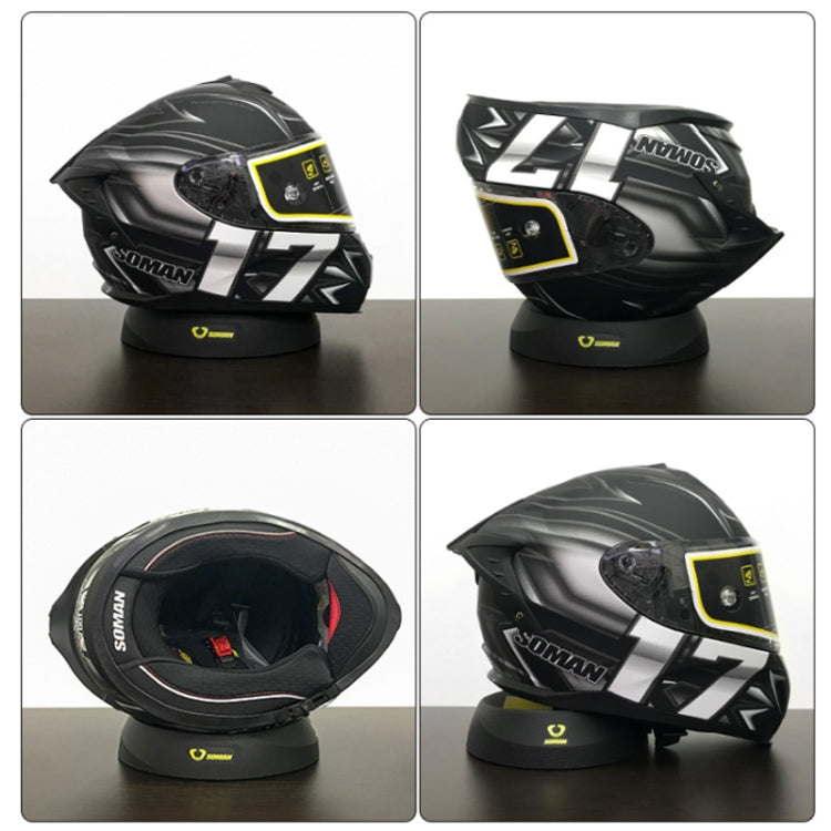 SOMAN Multifunctional Helmet Support Pad Anti-slip Protective Support Base(Black) - Helmets by SOMAN | Online Shopping South Africa | PMC TechLife | Buy Now Pay Later Mobicred