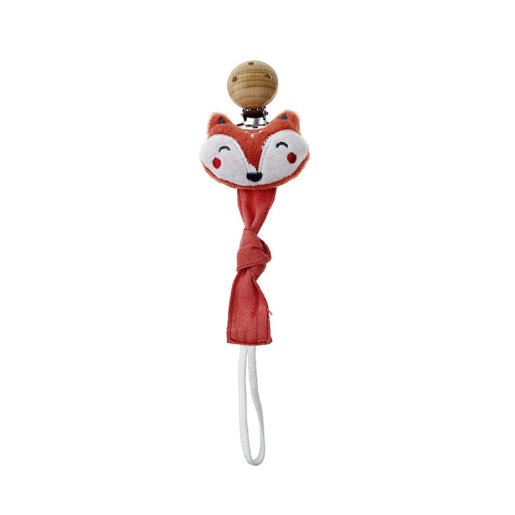 Animal Head Pacifier Chain Newborn Pacifier Clip, Style: Fox - Cups & Silicone Nipple by PMC TechLife | Online Shopping South Africa | PMC TechLife | Buy Now Pay Later Mobicred