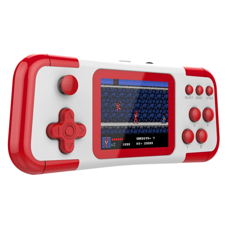 A12 3.0-Inch HD Colorful Screen Retro Handheld Game Console With 666 Built-In Games, Model: Single White Red - Pocket Console by PMC Jewellery | Online Shopping South Africa | PMC Jewellery | Buy Now Pay Later Mobicred