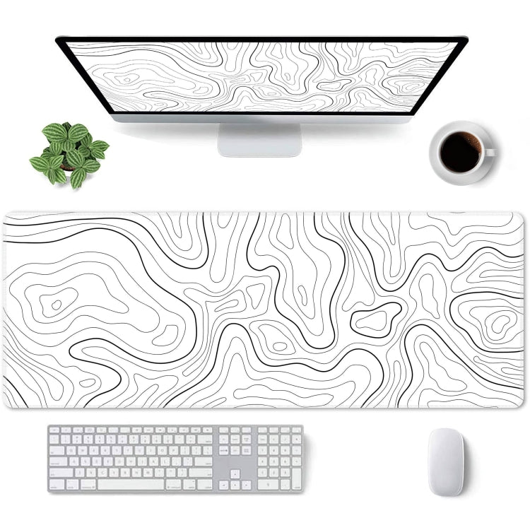 Large Abstract Mouse Pad Gamer Office Computer Desk Mat, Size: 400 x 900 x 2mm(Abstract Fluid 1) - Mouse Pads by PMC Jewellery | Online Shopping South Africa | PMC Jewellery