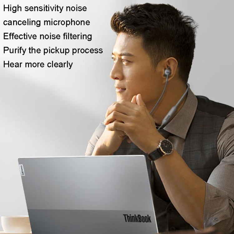 Lenovo ThinkBook UC100 Neckband Dual Wireless Bluetooth Earphone Cell Phone Computer Simultaneous Connection - free shipping - PMC TechLife - Order now!