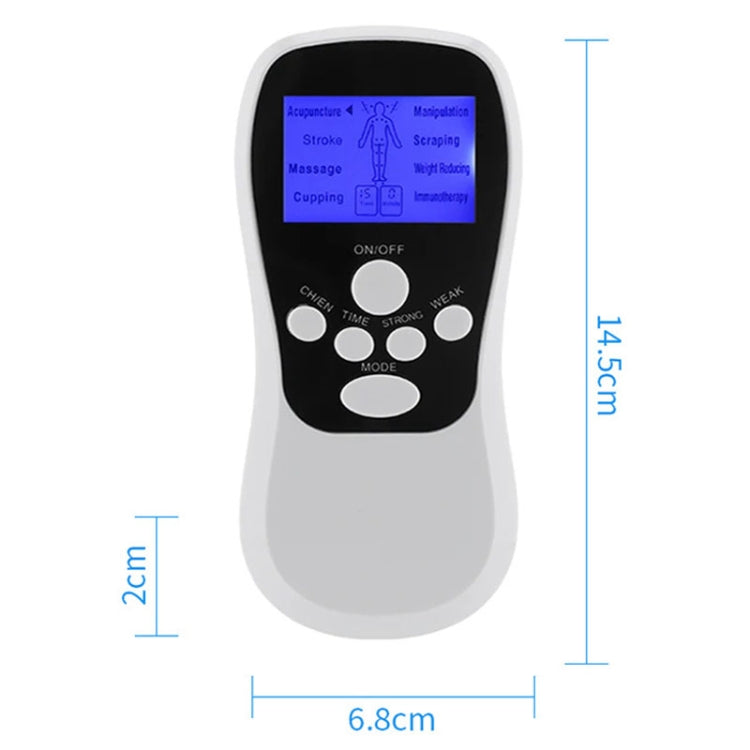 Multifunctional Low Frequency Pulse Meridian Physiotherapy Massage Instrument, Color: Blue Standard - free shipping - PMC TechLife - Order now!