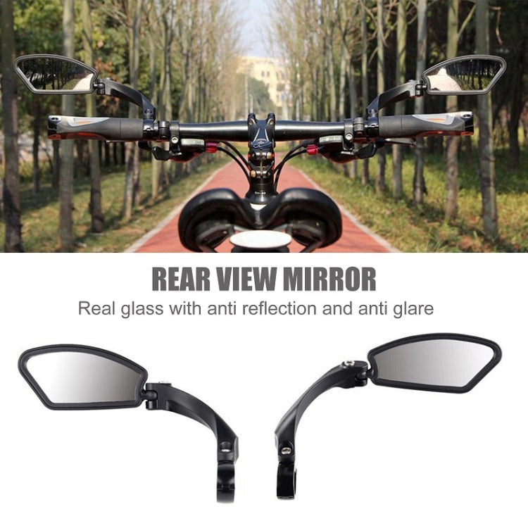 Motorcycle Wide View Rear View Mirror Bicycle Reflector, Color: Ellipse Left - Side Mirrors by PMC Jewellery | Online Shopping South Africa | PMC Jewellery | Buy Now Pay Later Mobicred