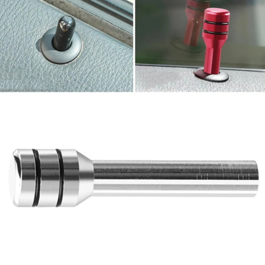 Car Aluminium Door Lift Safety Door Latch(Silver) - Others by PMC Jewellery | Online Shopping South Africa | PMC Jewellery