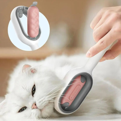 Pet Cats With Water Tank Hair Removal Comb Cleaning Hair Brush, Style: Long Hair (Blue) - Brushes by PMC Jewellery | Online Shopping South Africa | PMC Jewellery
